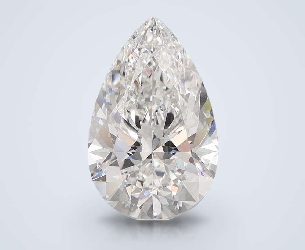 3.58 Carat Pear Lab Diamond