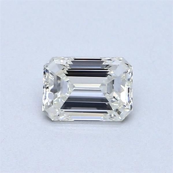0.50ct H VVS2 Rare Carat Ideal Cut Emerald Diamond