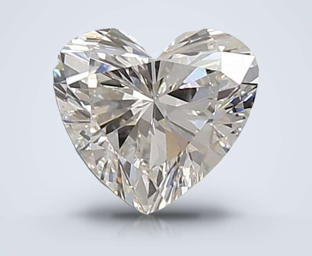 0.95 Carat Heart Lab Diamond