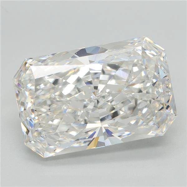 7.06ct F VS1 Rare Carat Ideal Cut Radiant Lab Grown Diamond