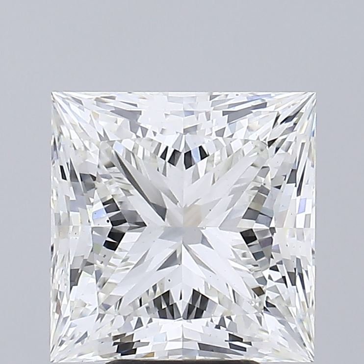 6.56ct G VS1 Rare Carat Ideal Cut Princess Lab Grown Diamond