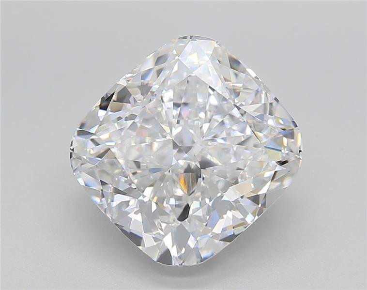 5.08ct E VVS1 Rare Carat Ideal Cut Cushion Lab Grown Diamond