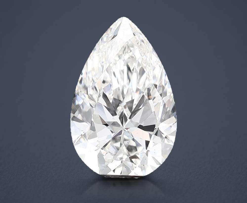 3.17 Carat Pear Lab Diamond
