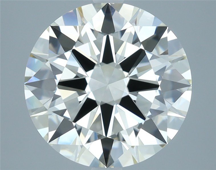 4.04ct J VVS1 Rare Carat Ideal Cut Round Diamond