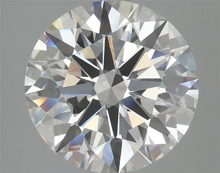 4.19ct E SI1 Rare Carat Ideal Cut Round Lab Grown Diamond