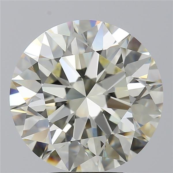 4.01ct K VVS2 Rare Carat Ideal Cut Round Diamond