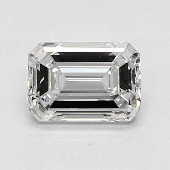 0.95ct D VVS1 Excellent Cut Emerald Lab Grown Diamond