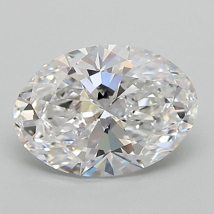 2.04ct D VVS2 Rare Carat Ideal Cut Oval Lab Grown Diamond