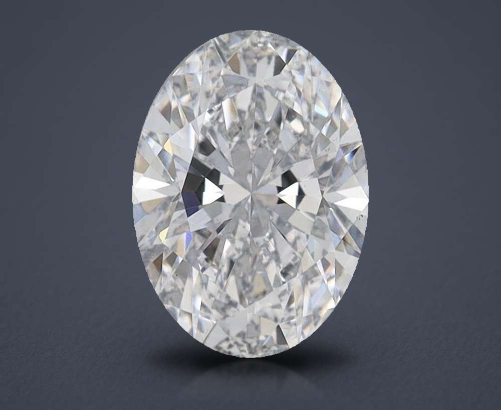 0.90 Carat Oval Lab Diamond