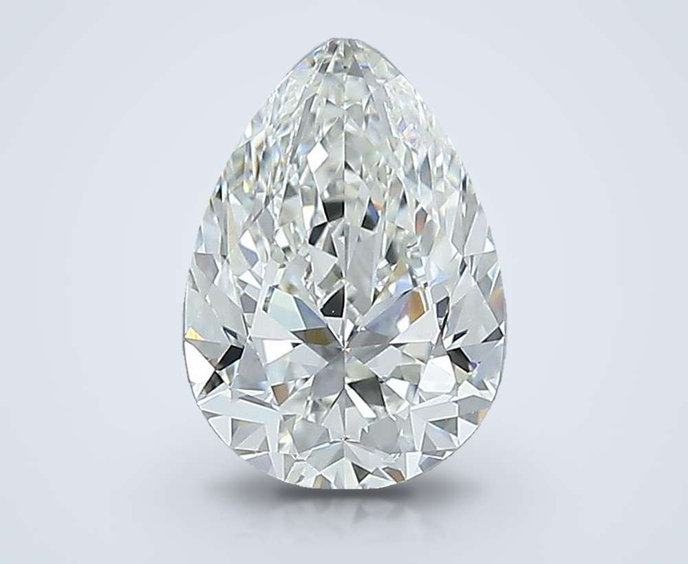 1.50 Carat Pear Natural Diamond