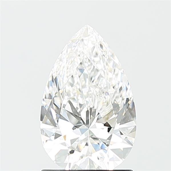 1.28ct E VS1 Rare Carat Ideal Cut Pear Lab Grown Diamond