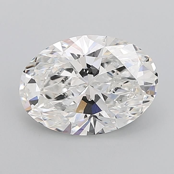 6.60ct E VVS2 Rare Carat Ideal Cut Oval Lab Grown Diamond