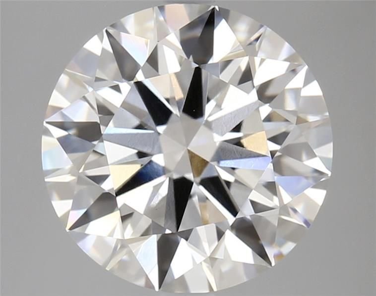 5.66ct F VVS2 Rare Carat Ideal Cut Round Lab Grown Diamond