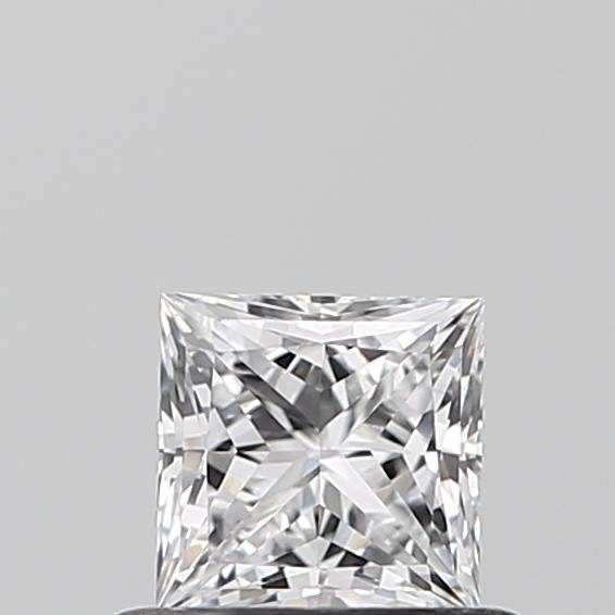 0.52ct E VVS2 Rare Carat Ideal Cut Princess Lab Grown Diamond