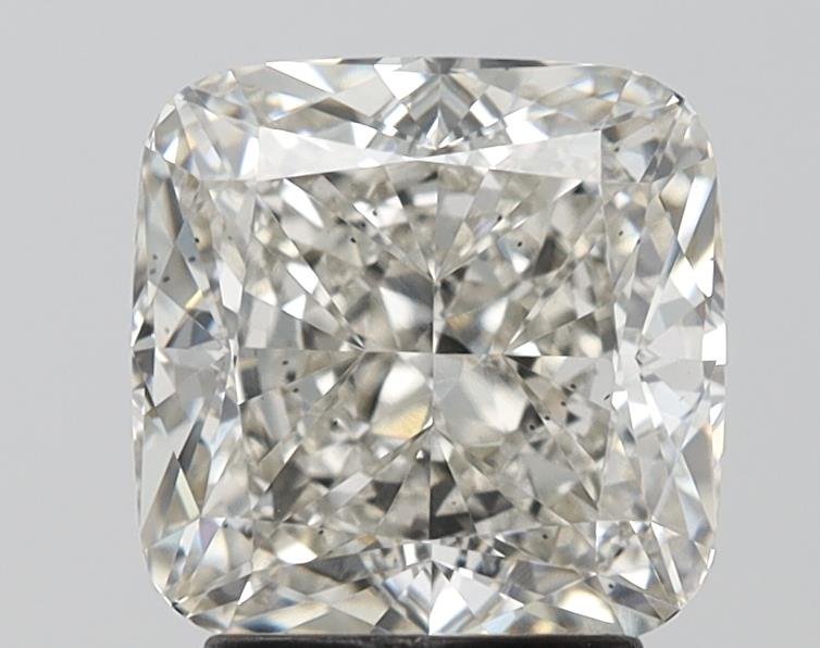 3.02ct I VS2 Rare Carat Ideal Cut Cushion Lab Grown Diamond