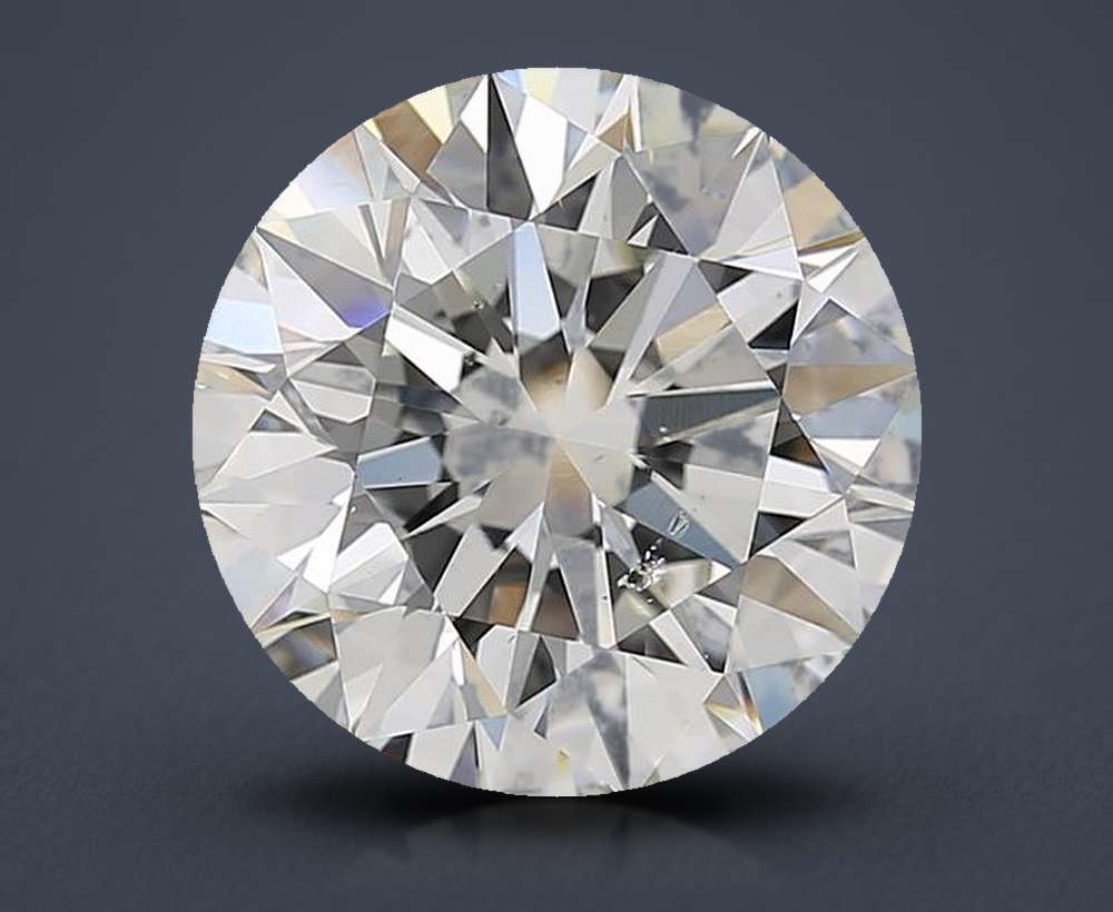 6.06 Carat Round Natural Diamond