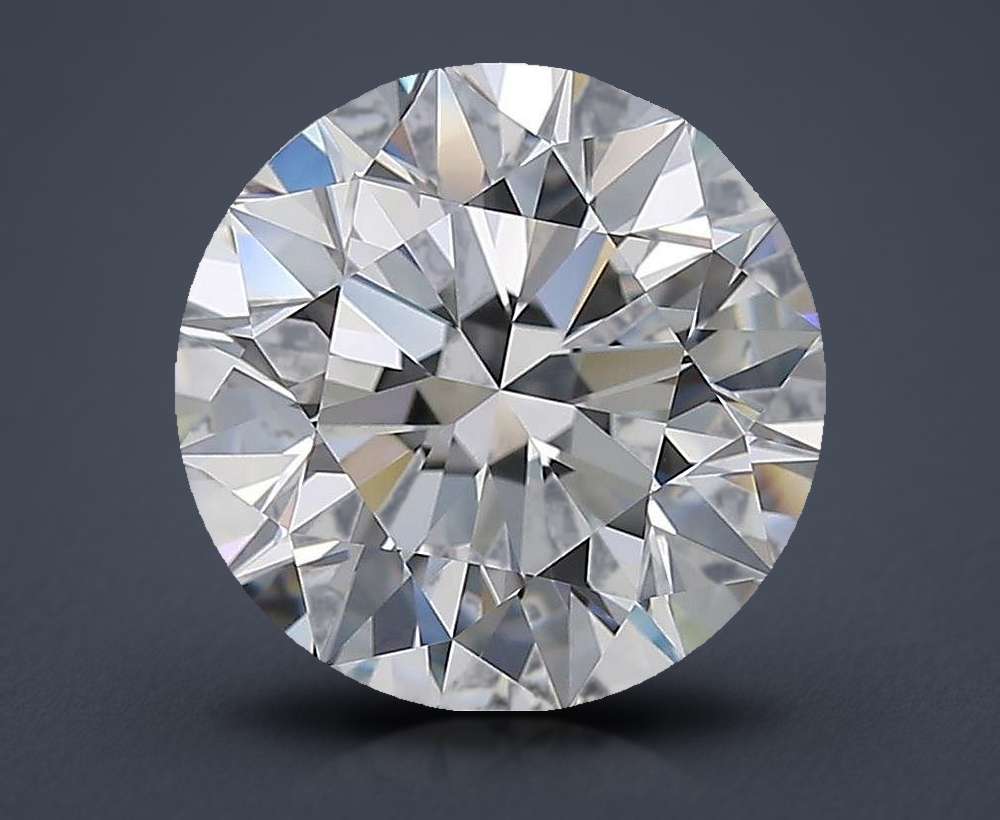 4.00 Carat Round Natural Diamond