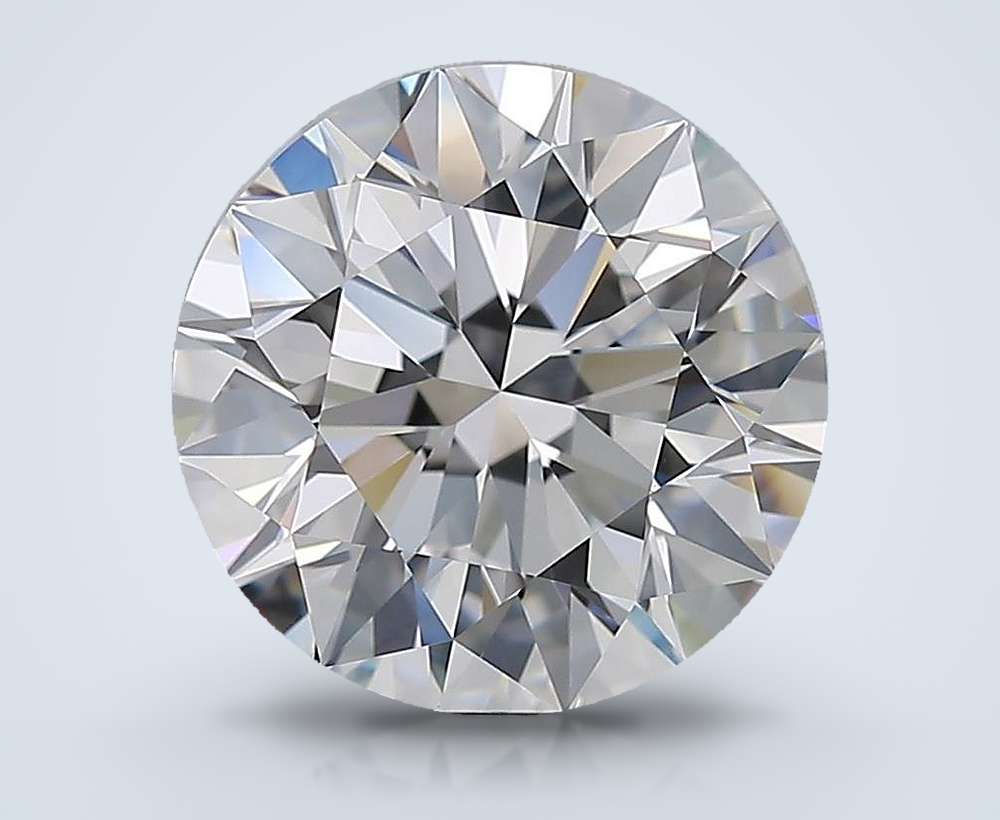 4.00 Carat Round Natural Diamond