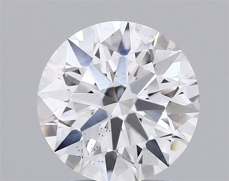 2.13ct E SI1 Rare Carat Ideal Cut Round Lab Grown Diamond