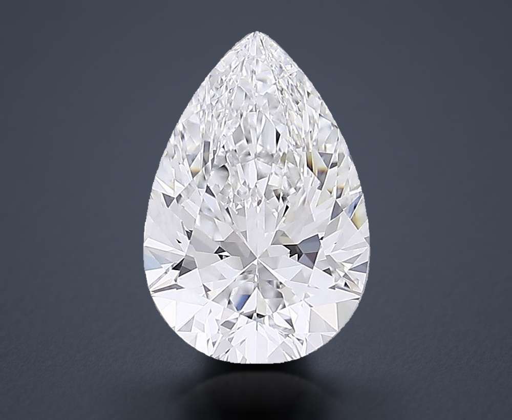 4.10 Carat Pear Lab Diamond