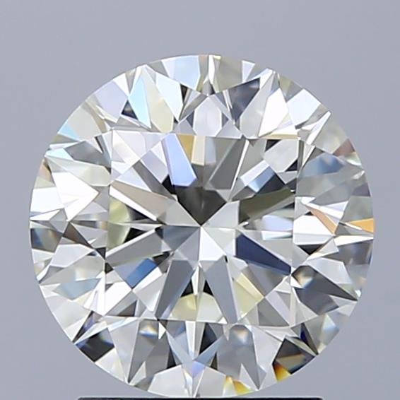 2.14ct J VS1 Rare Carat Ideal Cut Round Diamond