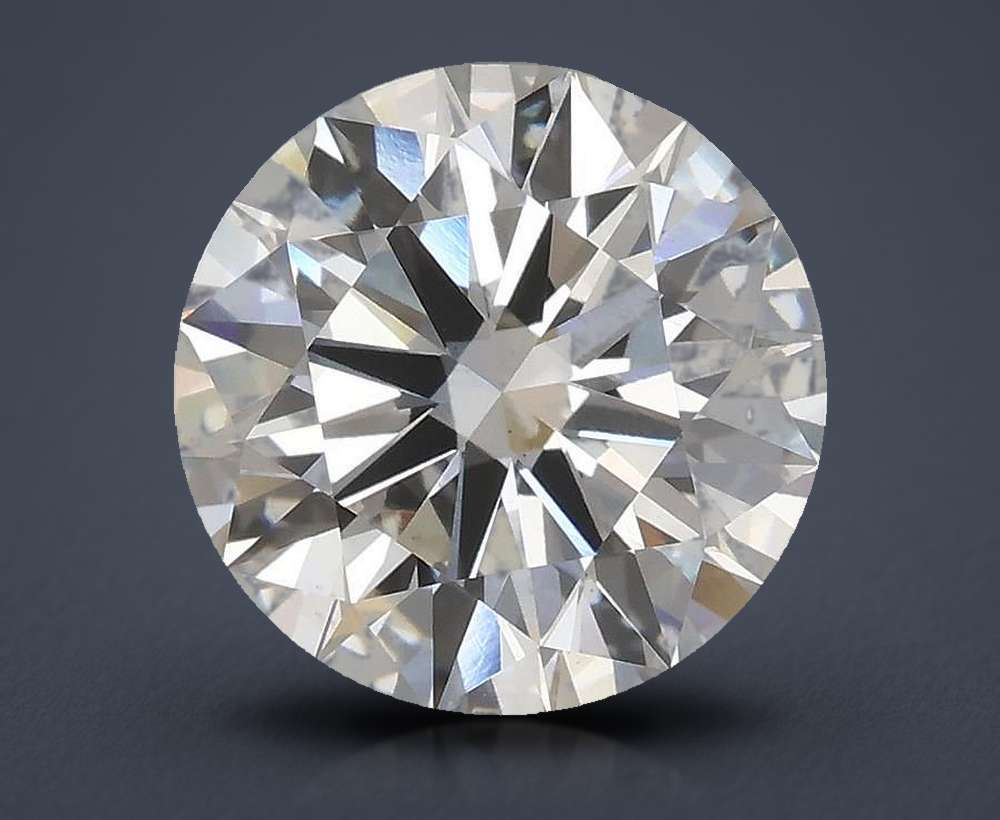 3.80 Carat Round Lab Diamond