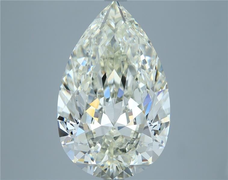 6.01ct J VS1 Rare Carat Ideal Cut Pear Diamond