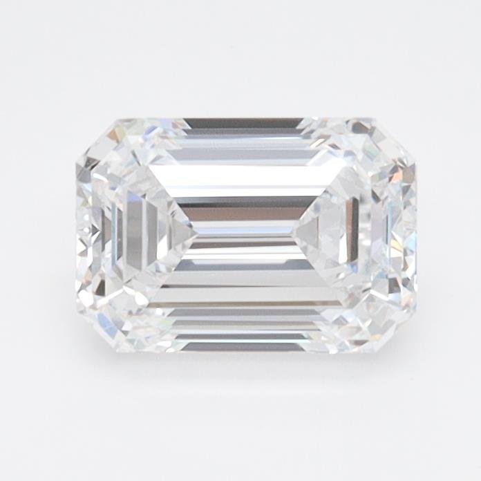 1.00ct D VVS1 Rare Carat Ideal Cut Emerald Lab Grown Diamond