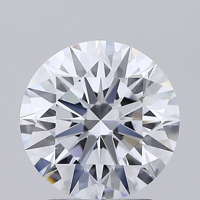 2.52ct F IF Excellent Cut Round Lab Grown Diamond