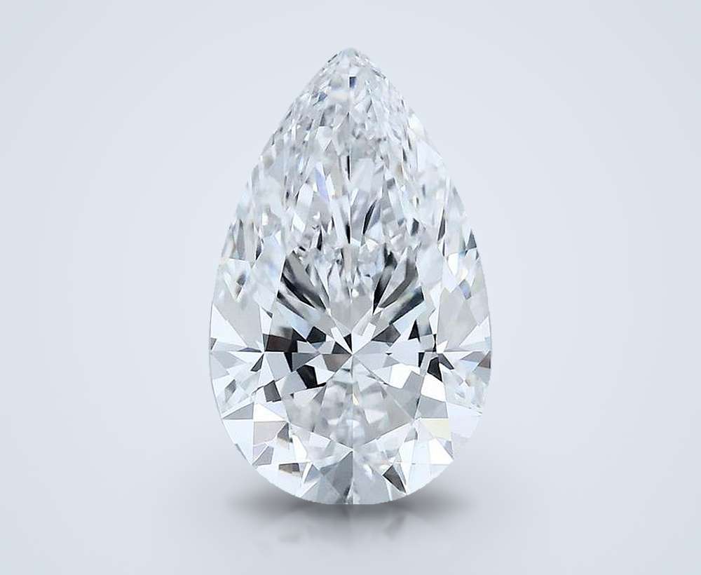 2.71 Carat Pear Lab Diamond