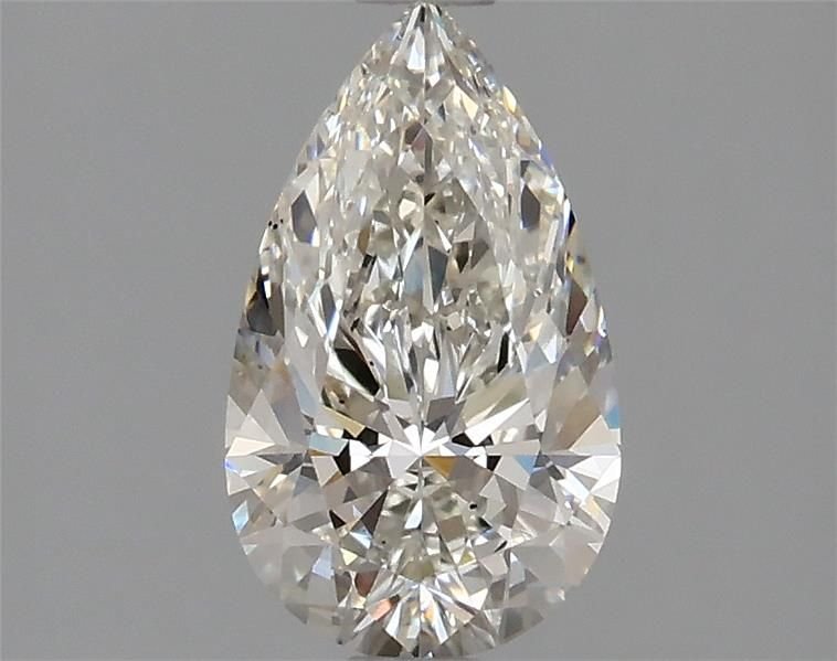 1.26ct H VS2 Rare Carat Ideal Cut Pear Lab Grown Diamond