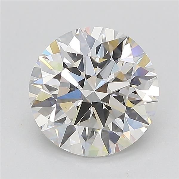 2.08ct F VS1 Rare Carat Ideal Cut Round Lab Grown Diamond