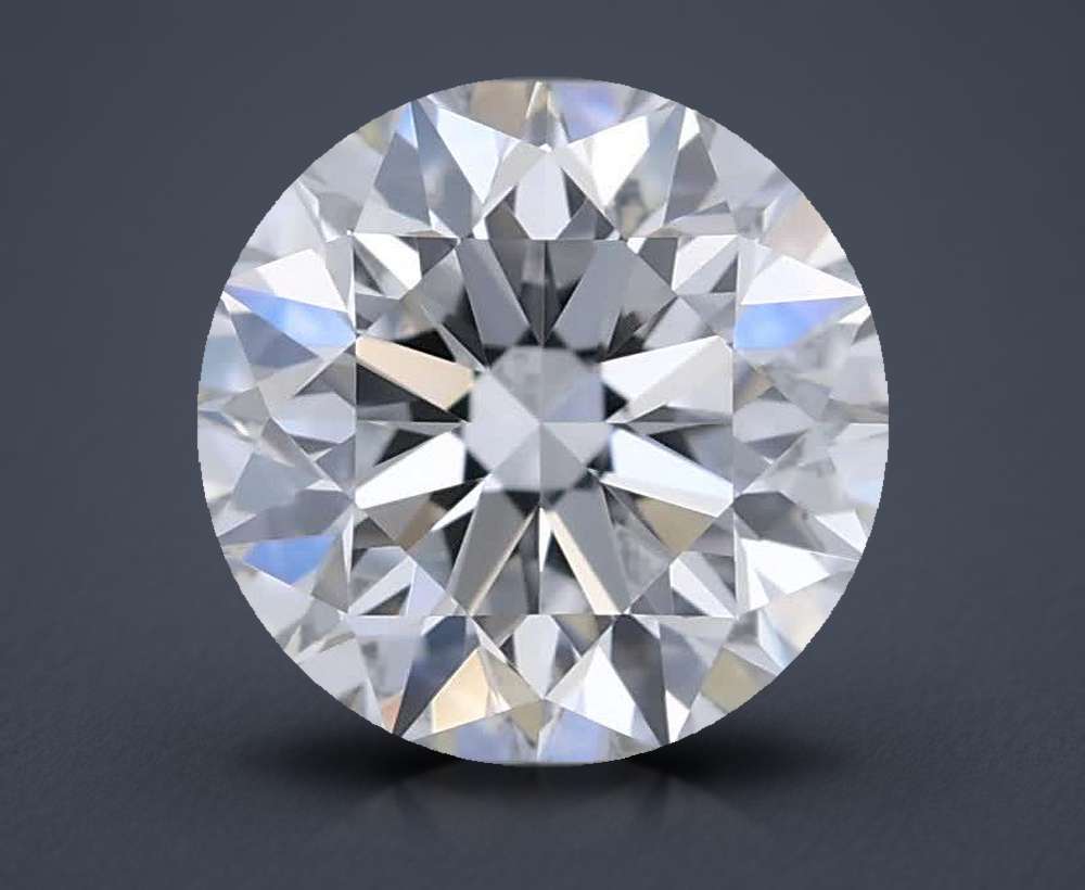 0.76 Carat Round Lab Diamond