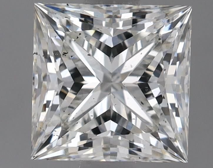 1.42ct H SI1 Rare Carat Ideal Cut Princess Lab Grown Diamond