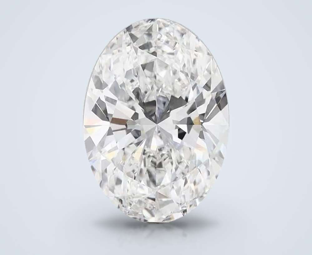 8.02 Carat Oval Lab Diamond