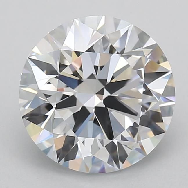 3.26ct E VVS1 Rare Carat Ideal Cut Round Lab Grown Diamond