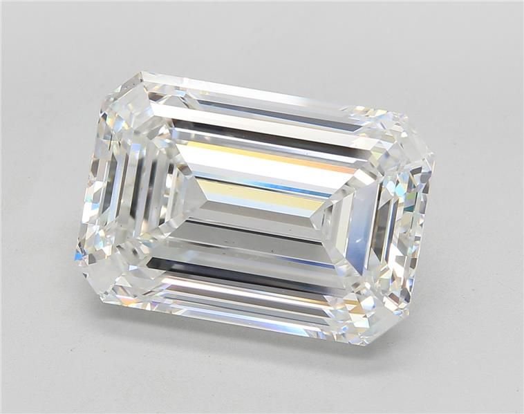 15.25ct E VS2 Rare Carat Ideal Cut Emerald Lab Grown Diamond