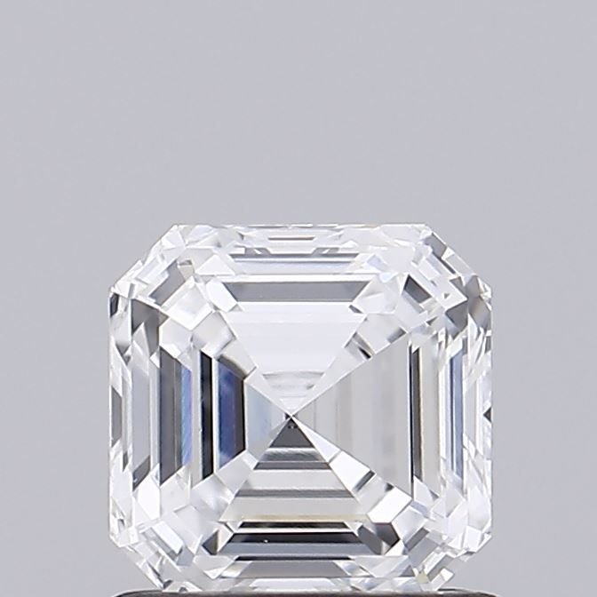 0.73ct E VVS2 Rare Carat Ideal Cut Asscher Lab Grown Diamond