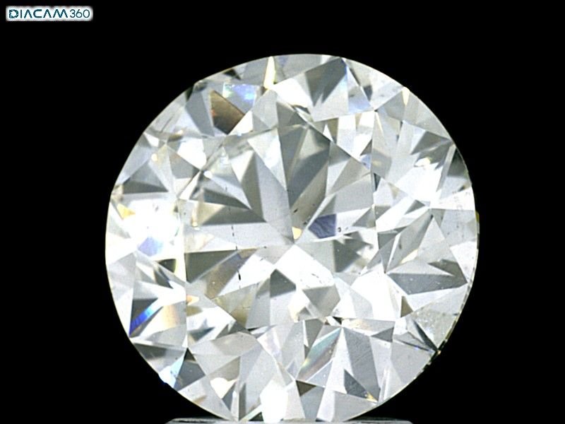 3.30ct H SI1 Excellent Cut Round Diamond