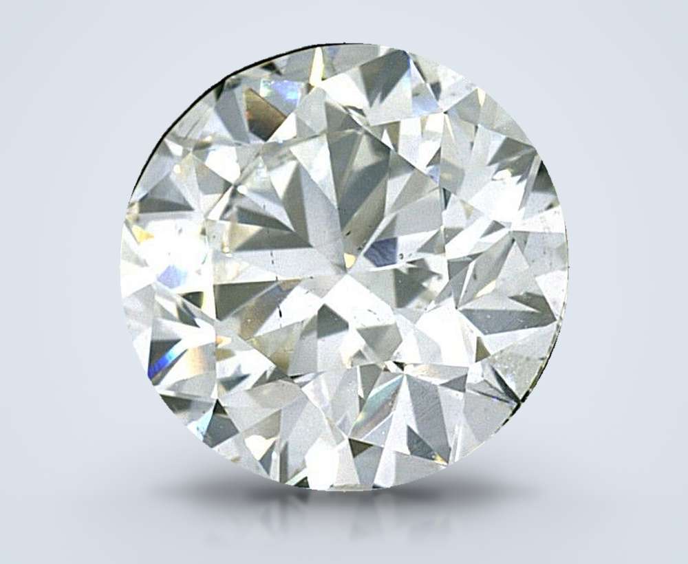 3.30 Carat Round Natural Diamond