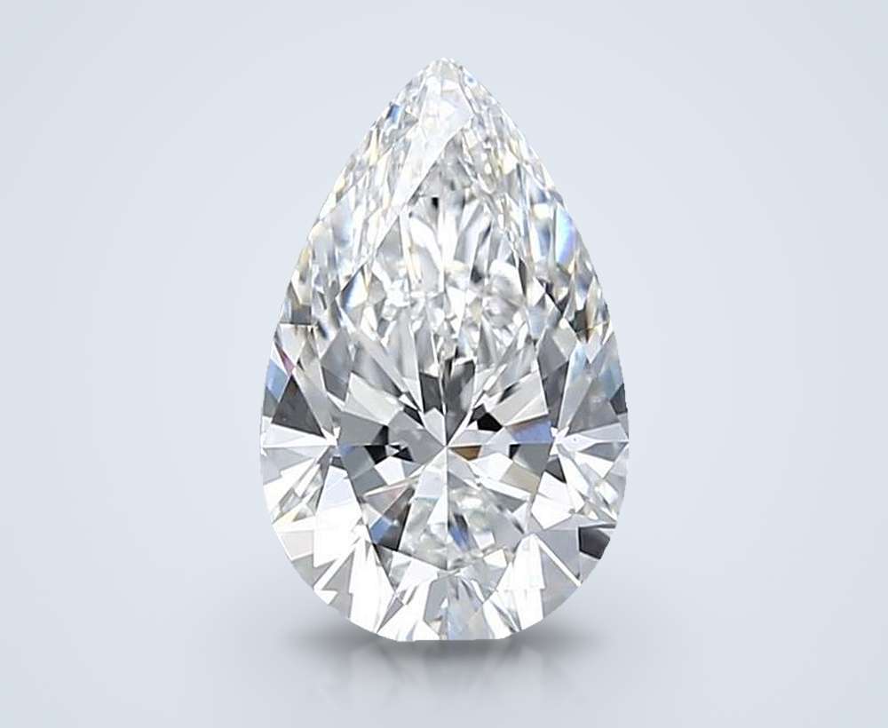 1.60 Carat Pear Lab Diamond