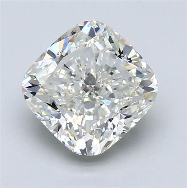 2.53ct K SI1 Very Good Cut Cushion Diamond