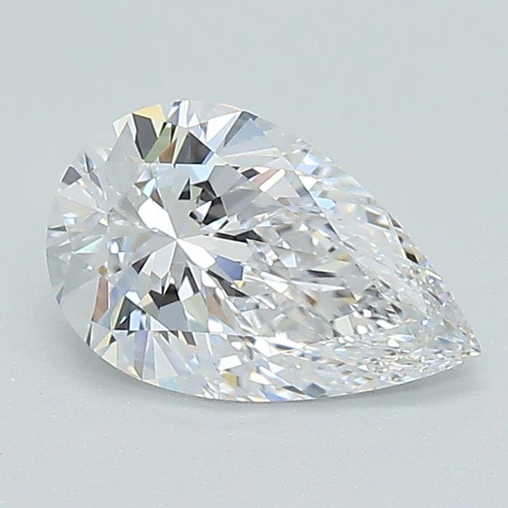 1.07ct D VVS2 Rare Carat Ideal Cut Pear Lab Grown Diamond