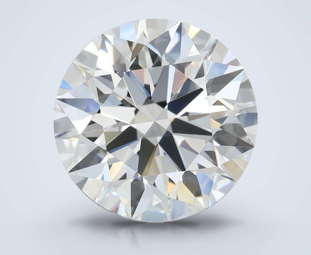 3.67 Carat Round Lab Diamond