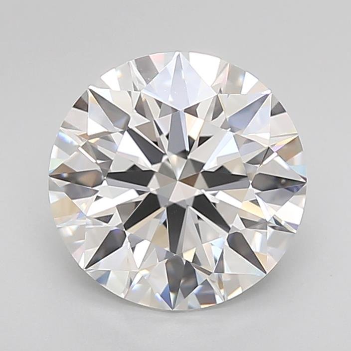 2.45ct D IF Rare Carat Ideal Cut Round Lab Grown Diamond