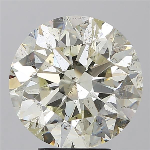 5.30ct K SI2 Excellent Cut Round Diamond