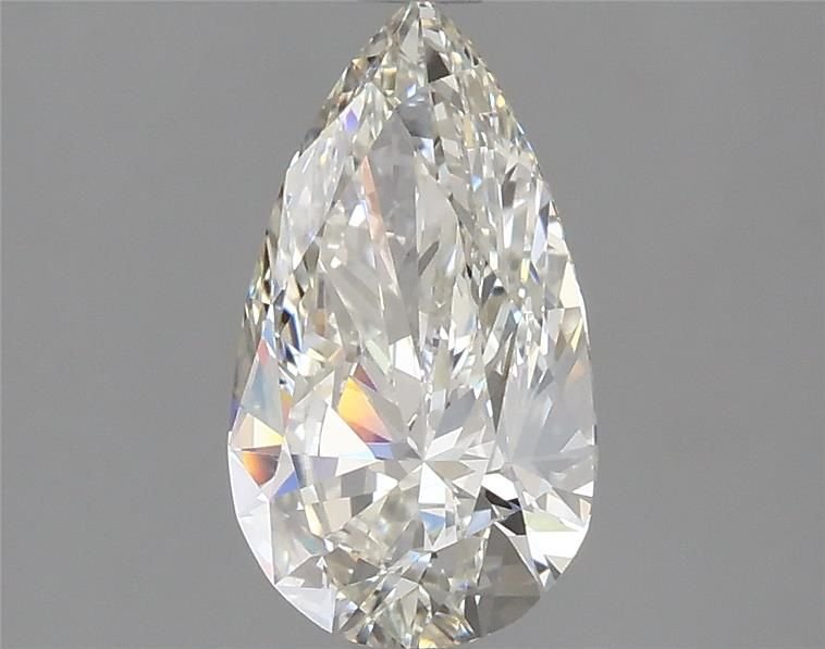 1.58ct I VS1 Rare Carat Ideal Cut Pear Lab Grown Diamond