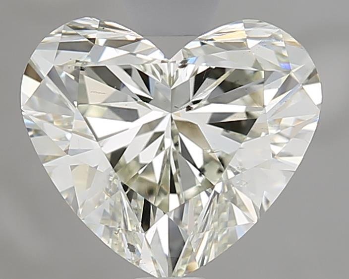 2.02ct J SI1 Rare Carat Ideal Cut Heart Diamond