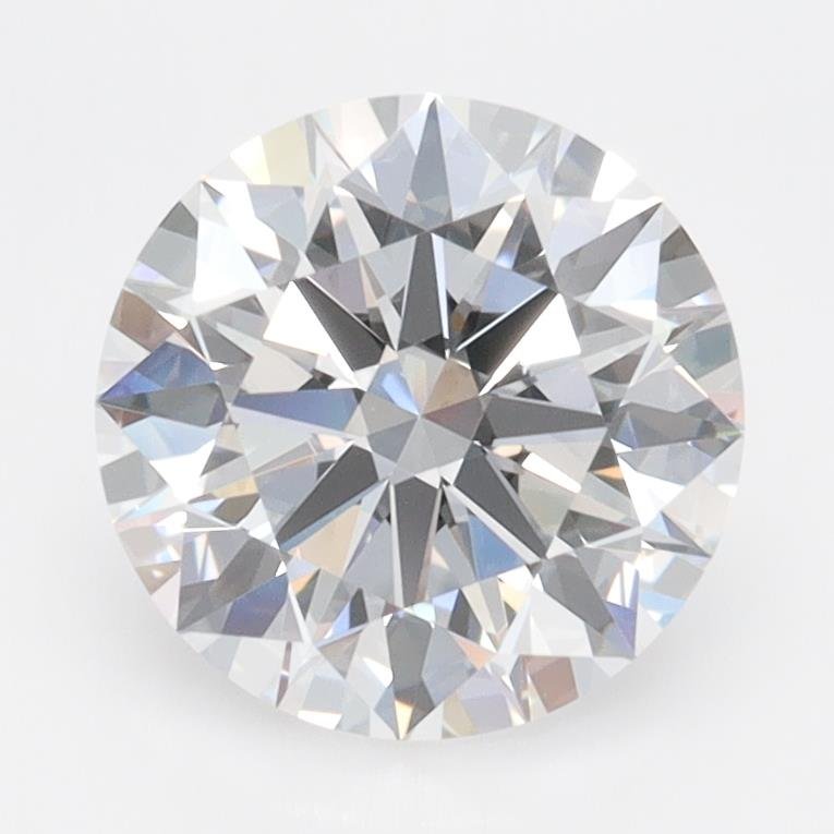 2.09ct D VVS1 Rare Carat Ideal Cut Round Lab Grown Diamond