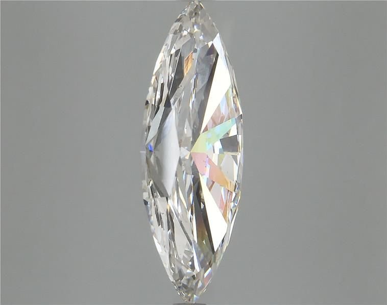 4.11ct H VS2 Rare Carat Ideal Cut Marquise Lab Grown Diamond